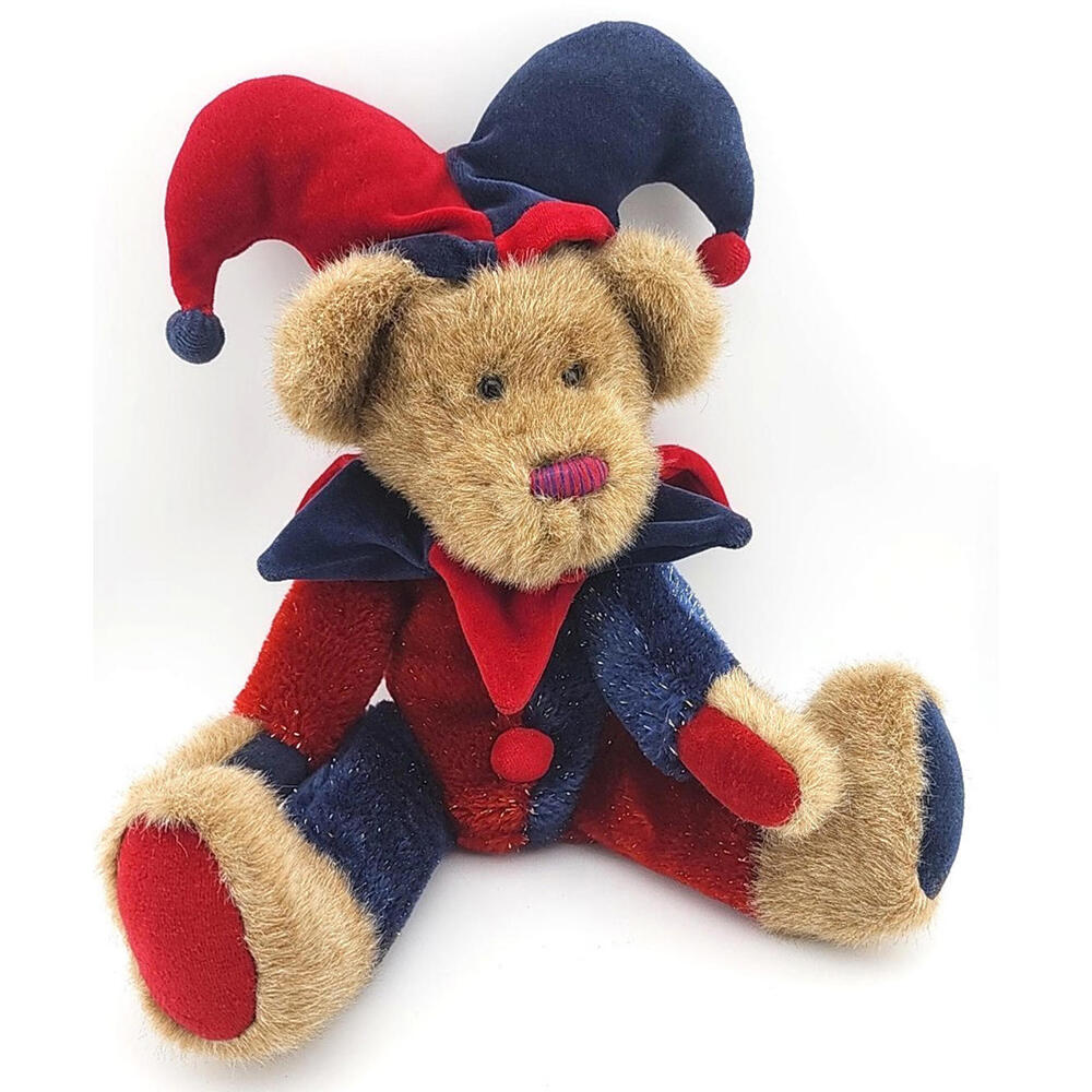 Boyds Bears Mr. McFarkle Plush Court Jester Jointed 16" Long Stuffed Animal Toy